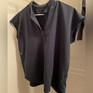 FIGS Rafaela top in color Dark Harbor. Size S.